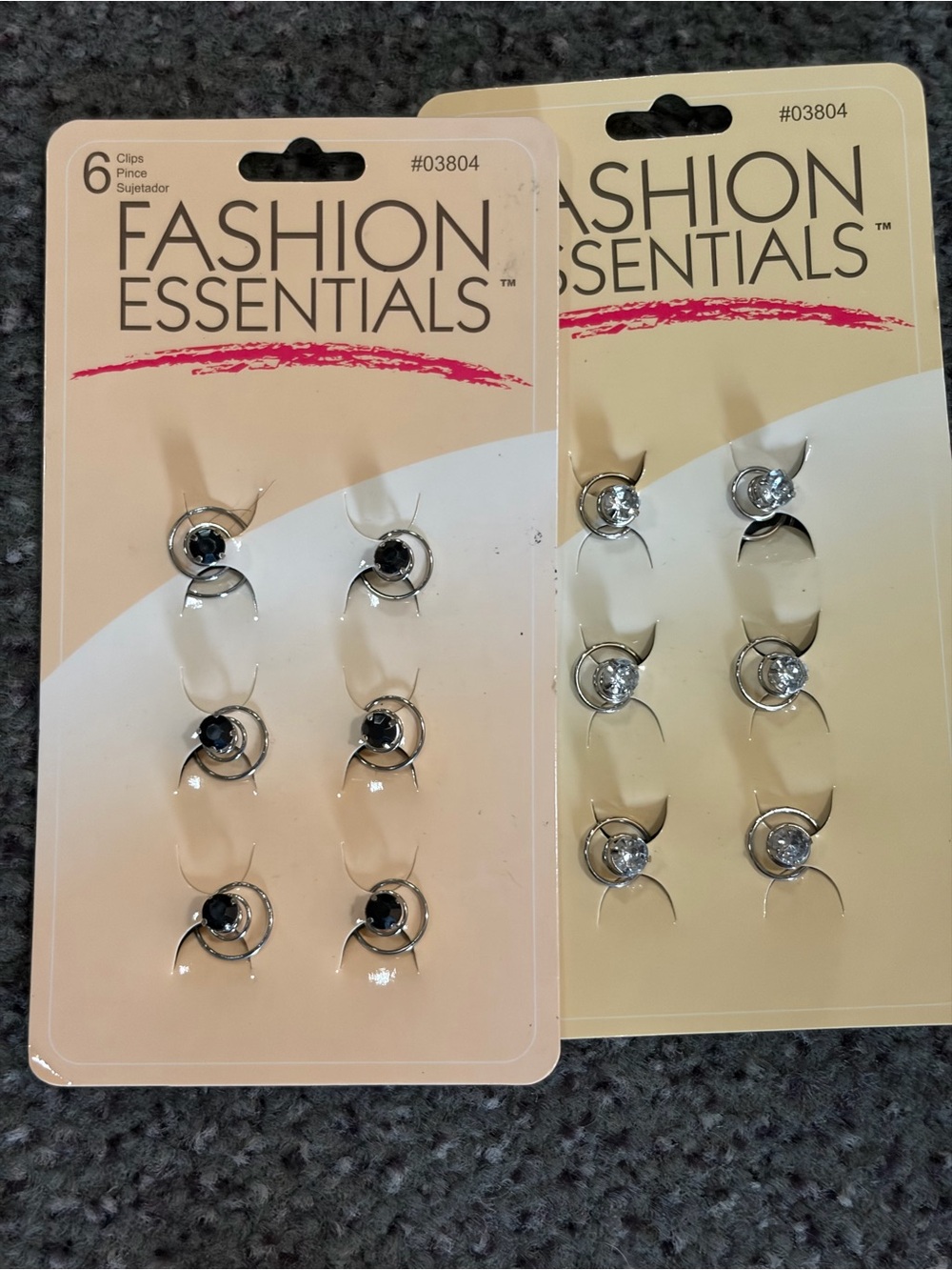 Women’s Clear twist in Hair Accessories - Black & Clear
